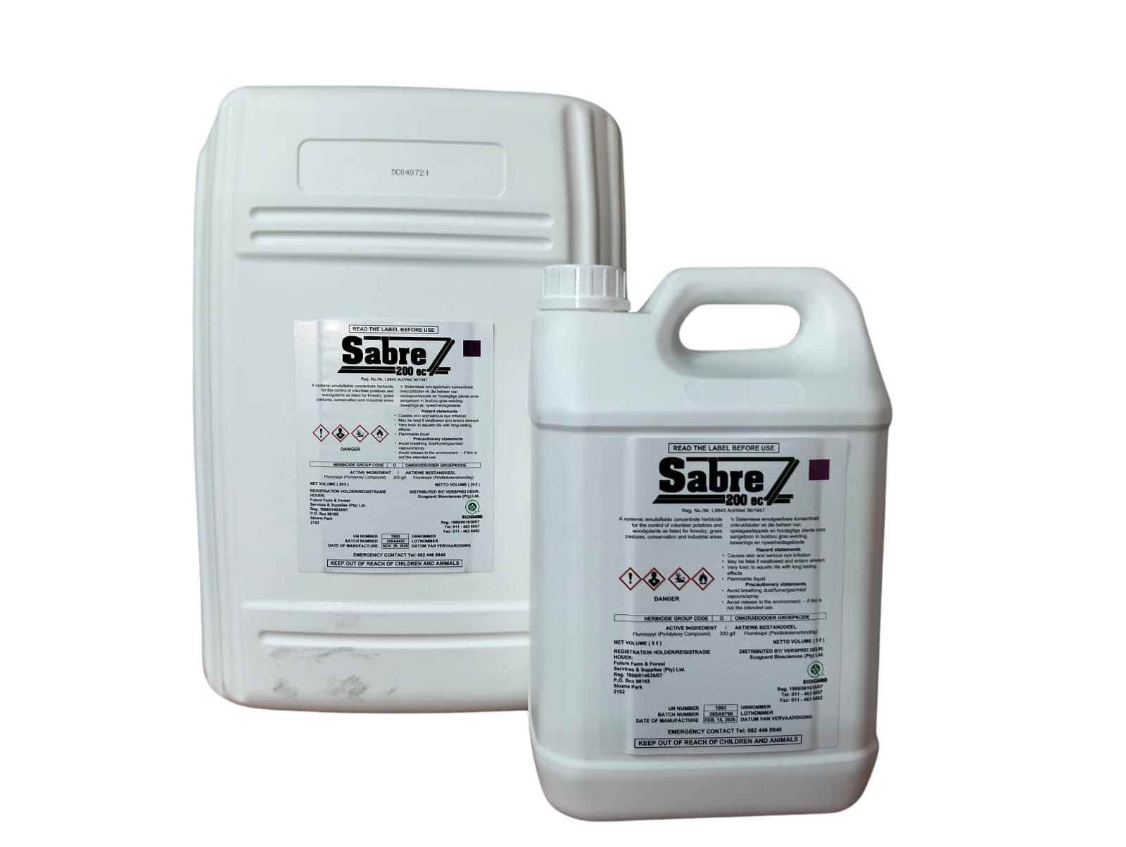 Sabre 200 EC Herbicide (Fluroxypyr) – L9845